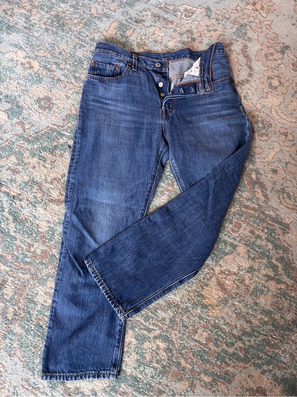 Levi's 501 Women's Straight Leg Short Sleeve Jeans